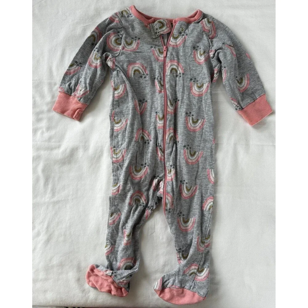 Baby Girl Footie Pajamas Bundle